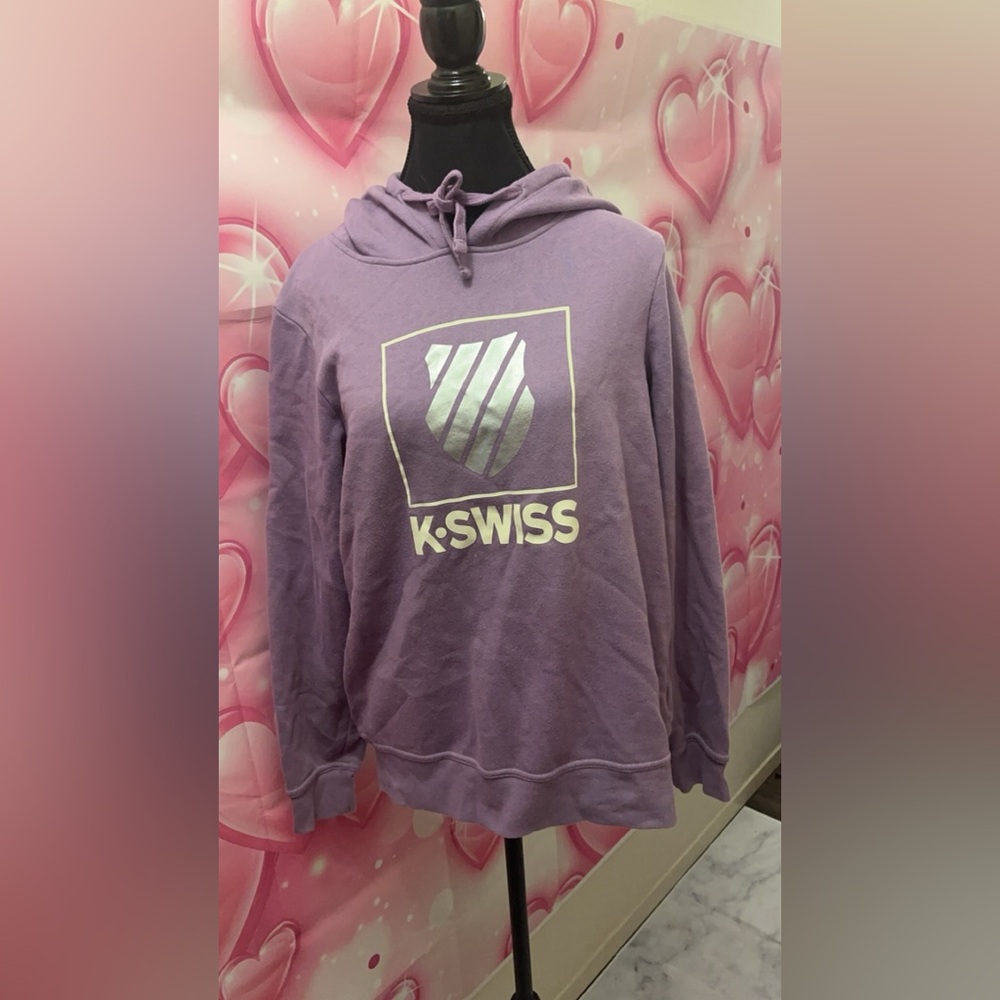 K-Swiss Purple Hoodie